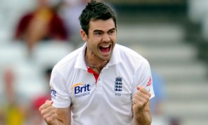 James Anderson lived up to expectations with a classic out-swinger that sent Clarke back home